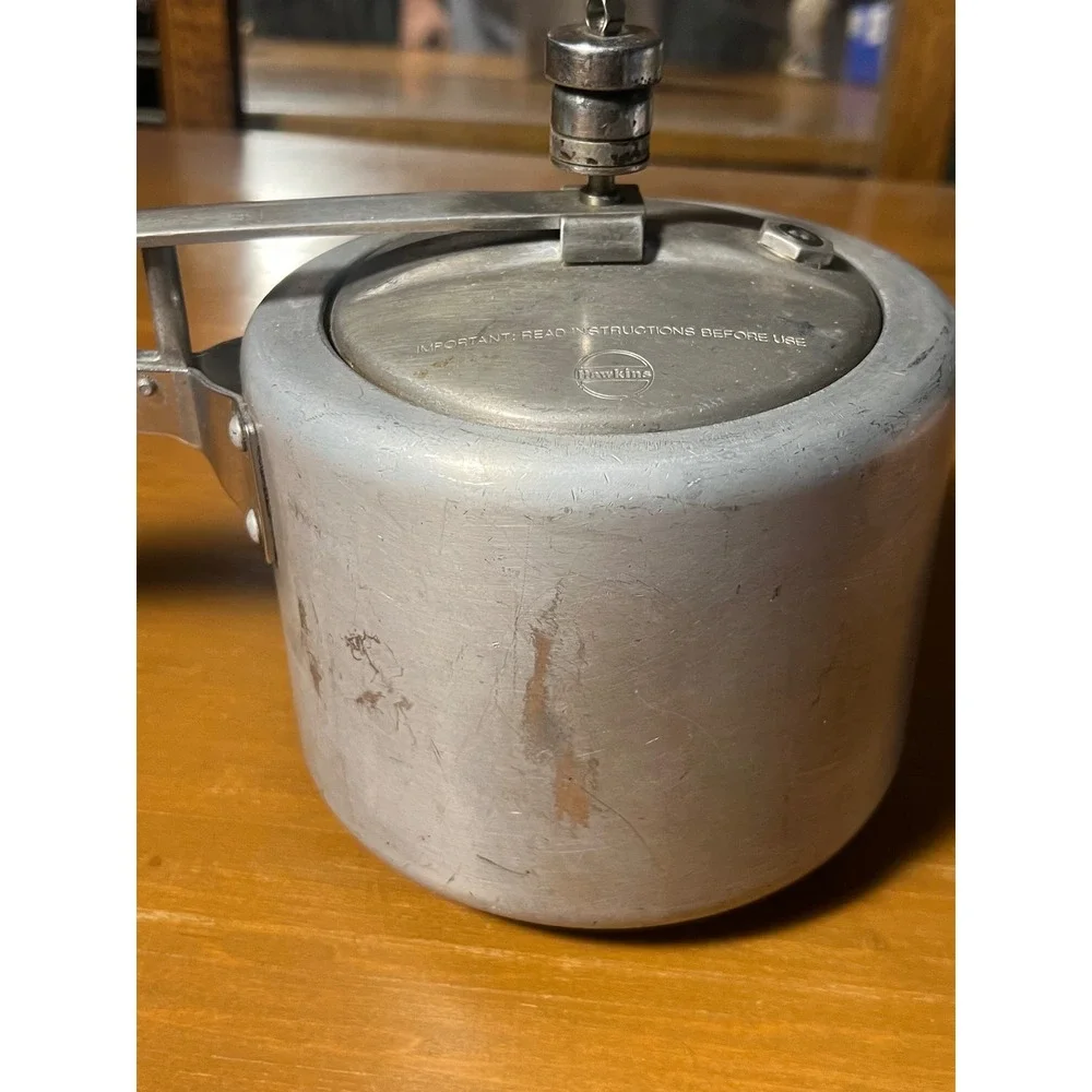Hawkins Classic 3 Liter Aluminum Pressure Cooker 3L Silver Kitchen Cookware‎